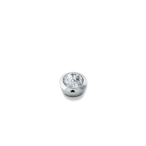 Dyrberg/Kern Strength Ring Topper, Silver