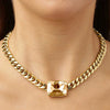 Dyrberg/Kern Tagona Necklace, Yellow & Gold