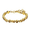 Dyrberg/Kern Teresia Bracelet, Brown & Gold
