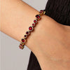 Dyrberg/Kern Teresia Bracelet, Gold & Red