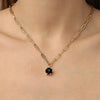 Dyrberg/Kern Tessa Necklace, Black & Gold