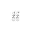Dyrberg/Kern Wali Pearl Earrings, Silver
