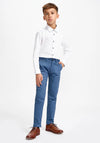 House Of Cavani Boy Dakota Chinos, Blue