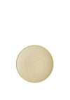 Denby Impression Spiral Small Plate, Mustard