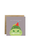 Bold Bunny “Dino” Greetings Card