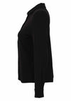 Dolcezza Basic Pointed Collar Shirt, Black