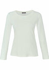 Dolcezza Basic Long Sleeve Top, Off-White