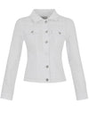 Dolcezza Rhinestone Embellished Jacket, White