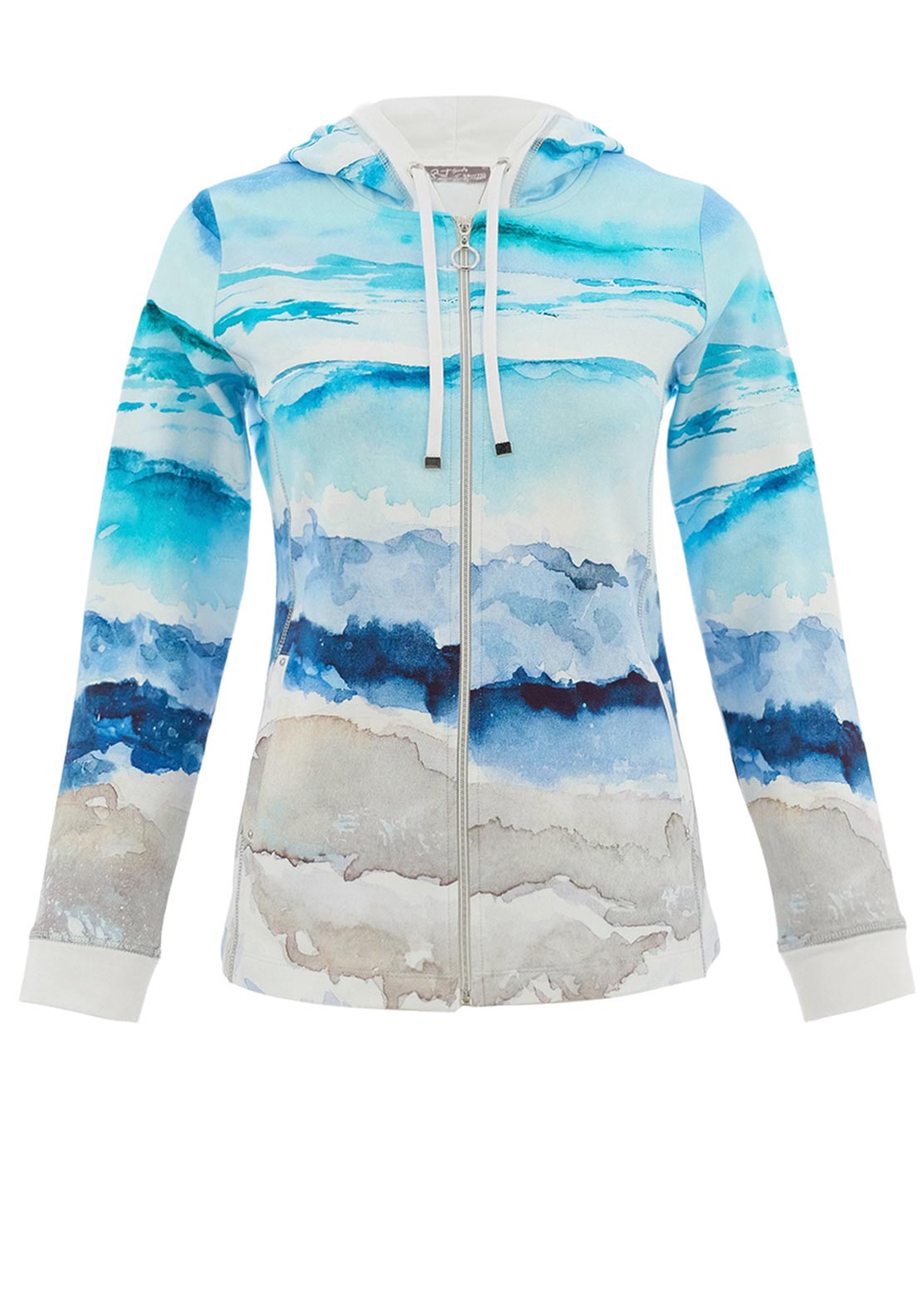 Dolcezza Seascape Full Zip Jacket, Blue