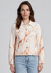 Dolcezza Reeds by the Shore Linen Jacket, Cream