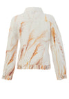 Dolcezza Reeds by the Shore Linen Jacket, Cream