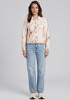 Dolcezza Reeds by the Shore Linen Jacket, Cream