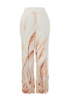 Dolcezza Reeds by the Shore Straight Leg Trousers, Cream