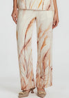 Dolcezza Reeds by the Shore Straight Leg Trousers, Cream