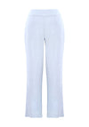 Dolcezza Linen Wide Leg Trousers, Sky Blue