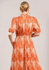Sisters By Caroline Kilkenny Dove Midi Dress, Orange