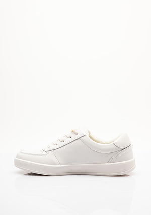 Drilleys Seventy One Lace Up Trainers, White