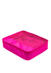 Dust + Rock 7 Piece Lightweight Travel Cube Set, Pink