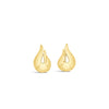 Absolute Flame Statement Earrings, Gold