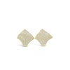 Absolute Pavé Wave Statement Earrings, Gold