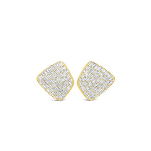 Absolute Statement Warp Earrings, Gold