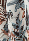 EA Design Amazonia 90”x90” Eyelet Curtains, Russet