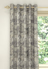 EA Designs Toile Eyelet Interlined Curtains Taupe, 90”x90”