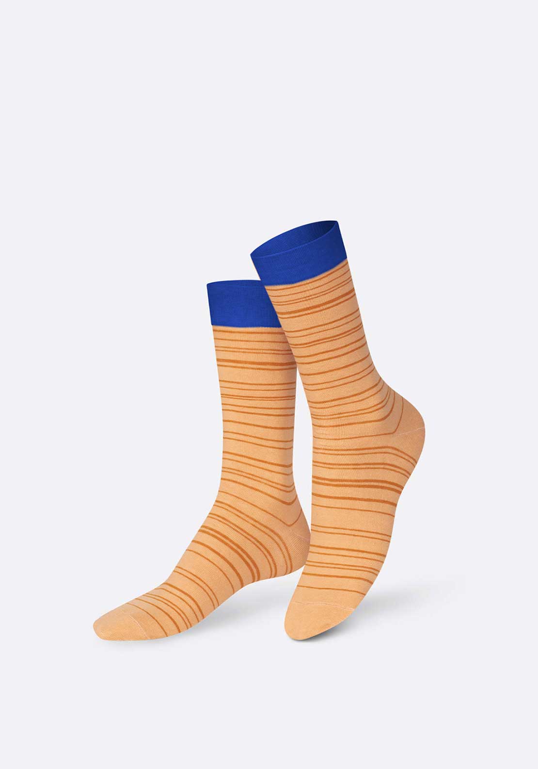 Eat My Socks Bon Croissant Socks, Beige
