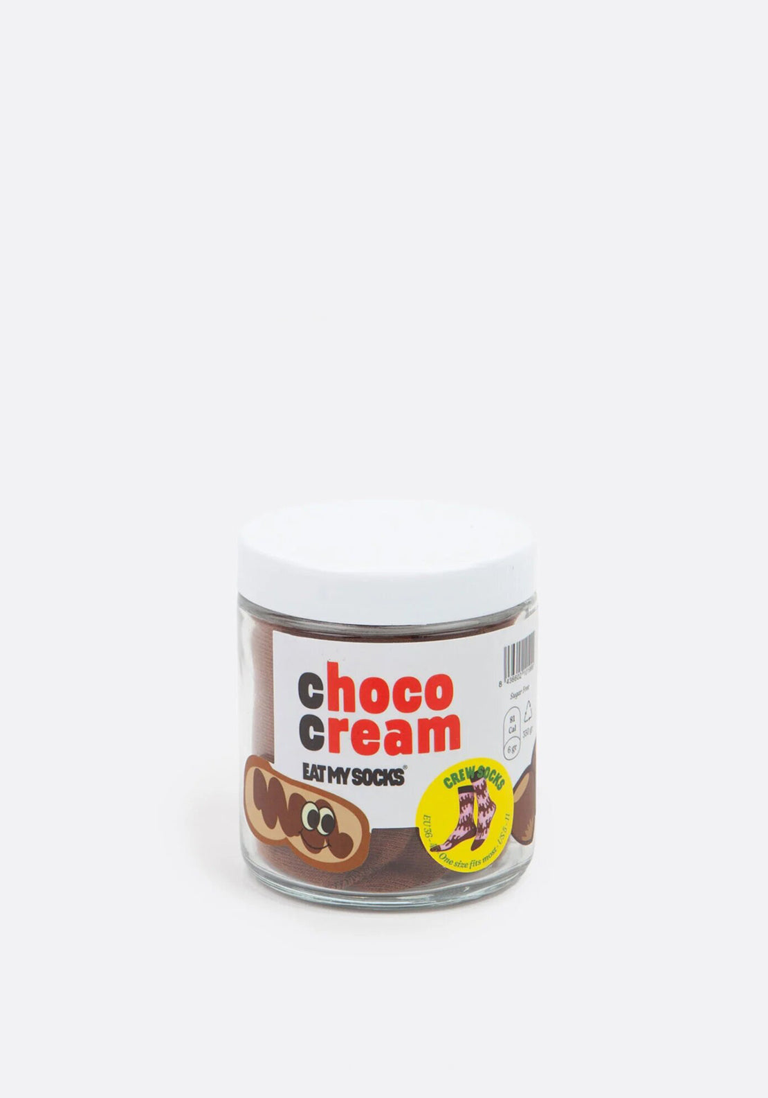 Eat My Socks Choco Cream Socks, Brown Multi