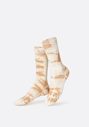 Eat My Socks Chocolate Smoothie 2 Pair Socks, Brown Multi