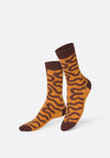 Eat My Socks Éclair au Chocolat Socks, Brown Multi