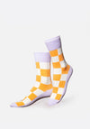 Eat My Socks Fanzy Socks, Orange Multi