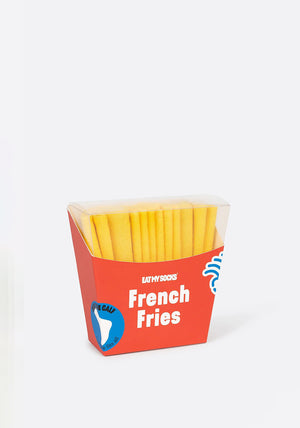 Eat My Socks French Fries Socks, Yellow Multi