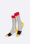 Eat My Socks French Fries Socks, Yellow Multi