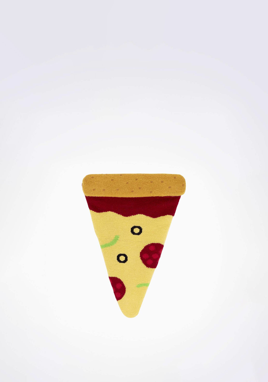 Eat My Socks Napoli Pizza Socks, Yellow Multi