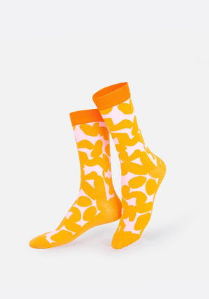 Eat My Socks Peanut Butter Socks, Tan Multi
