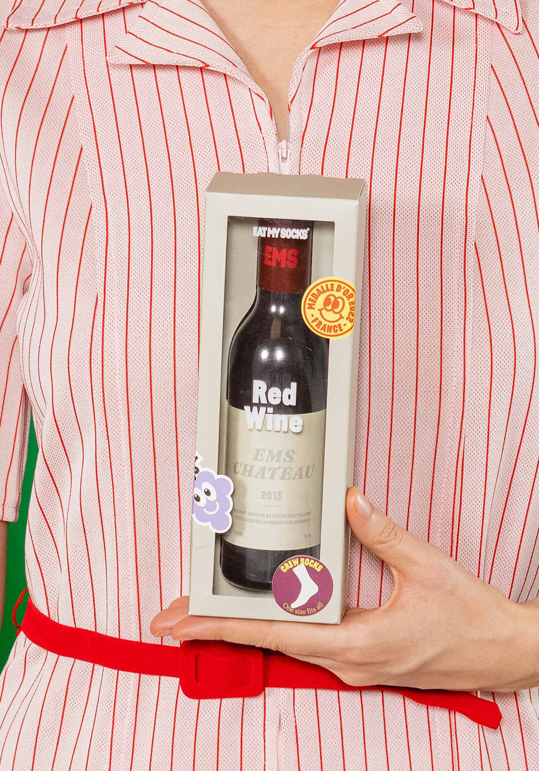 Eat My Socks Red Wine Socks, Wine Multi