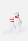 Eat My Socks Rump Steak 2 Pair Socks, Red Multi