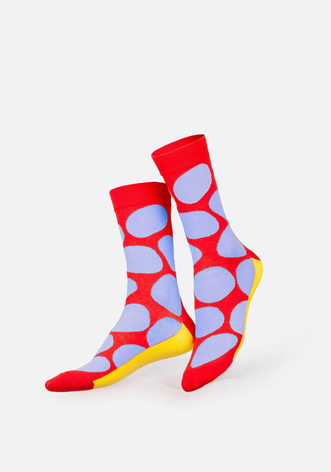Eat My Socks Salty Chips Socks, Red Multi