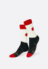 Eat My Socks Soy Fish Socks, Brown Multi