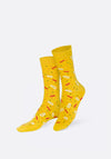 Eat My Socks Spanish Paella Socks, Yellow Multi