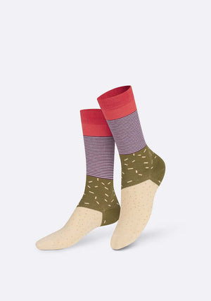 Eat My Socks Spicy Burrito Socks, Multi