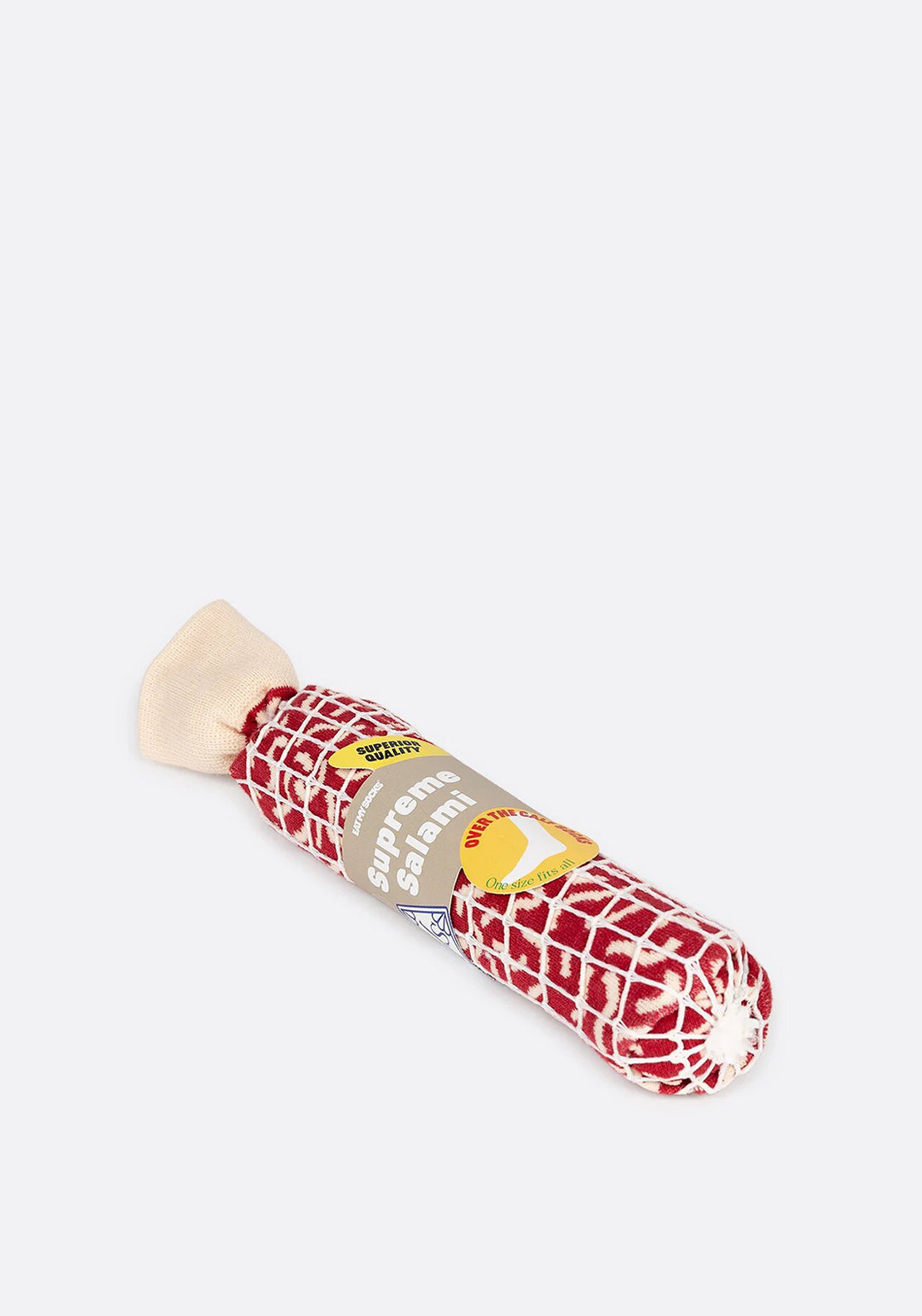 Eat My Socks Supreme Salami Socks, Red Multi