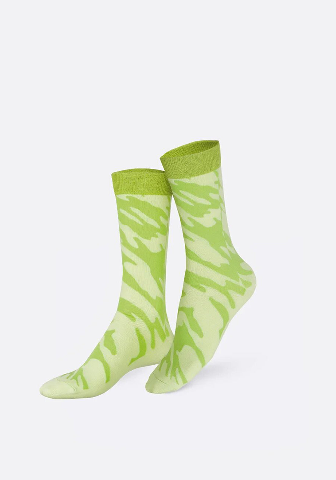 Eat My Socks White Wine Socks, Green Multi
