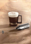 AREOLATTE SS FROTHER WITH SS