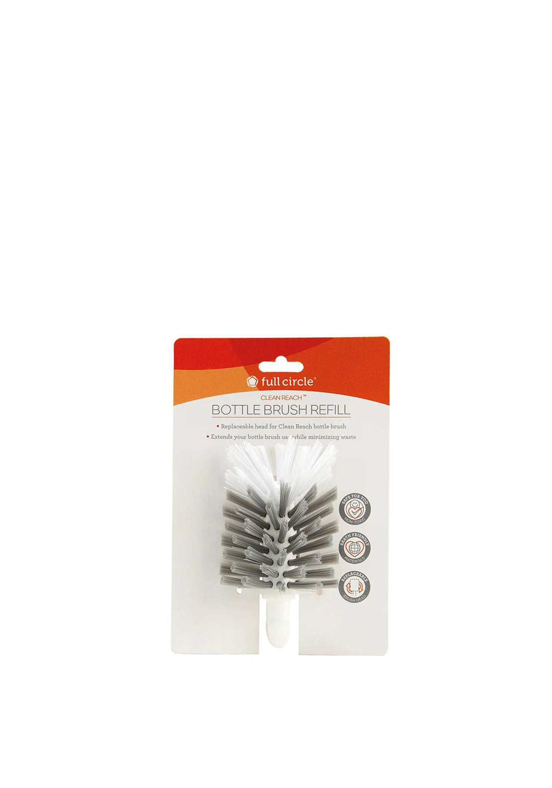 CLEAN REACH BOTTLE BRUSH  REFILL WHITE