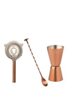 3 PIECE CLASSIC COCKTAIL KIT COPPER