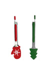 FESTIVE TONGS SET