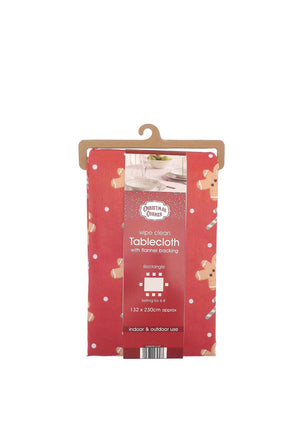 Eddingtons Wipe Clean Gingerbread Tablecloth