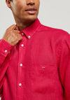 Eden Park Linen Shirt, Pink